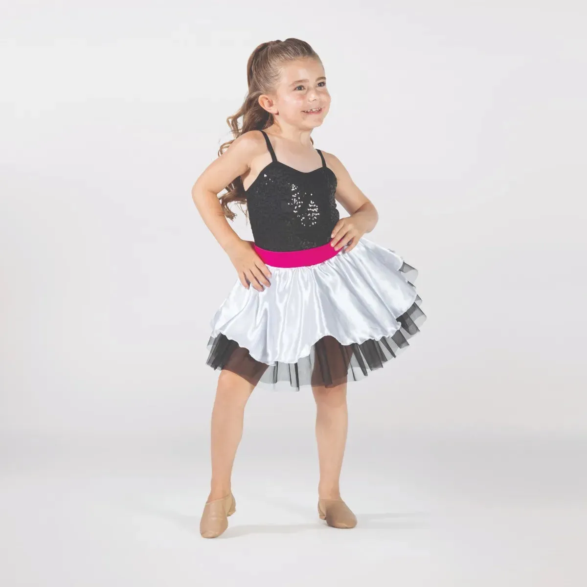 1st Position Monochrome Tutu with Sequin Bodice