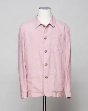 Altea Linen Shirt Jacket / Rosa