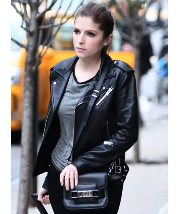 Anna Kendrick Leather Jacket