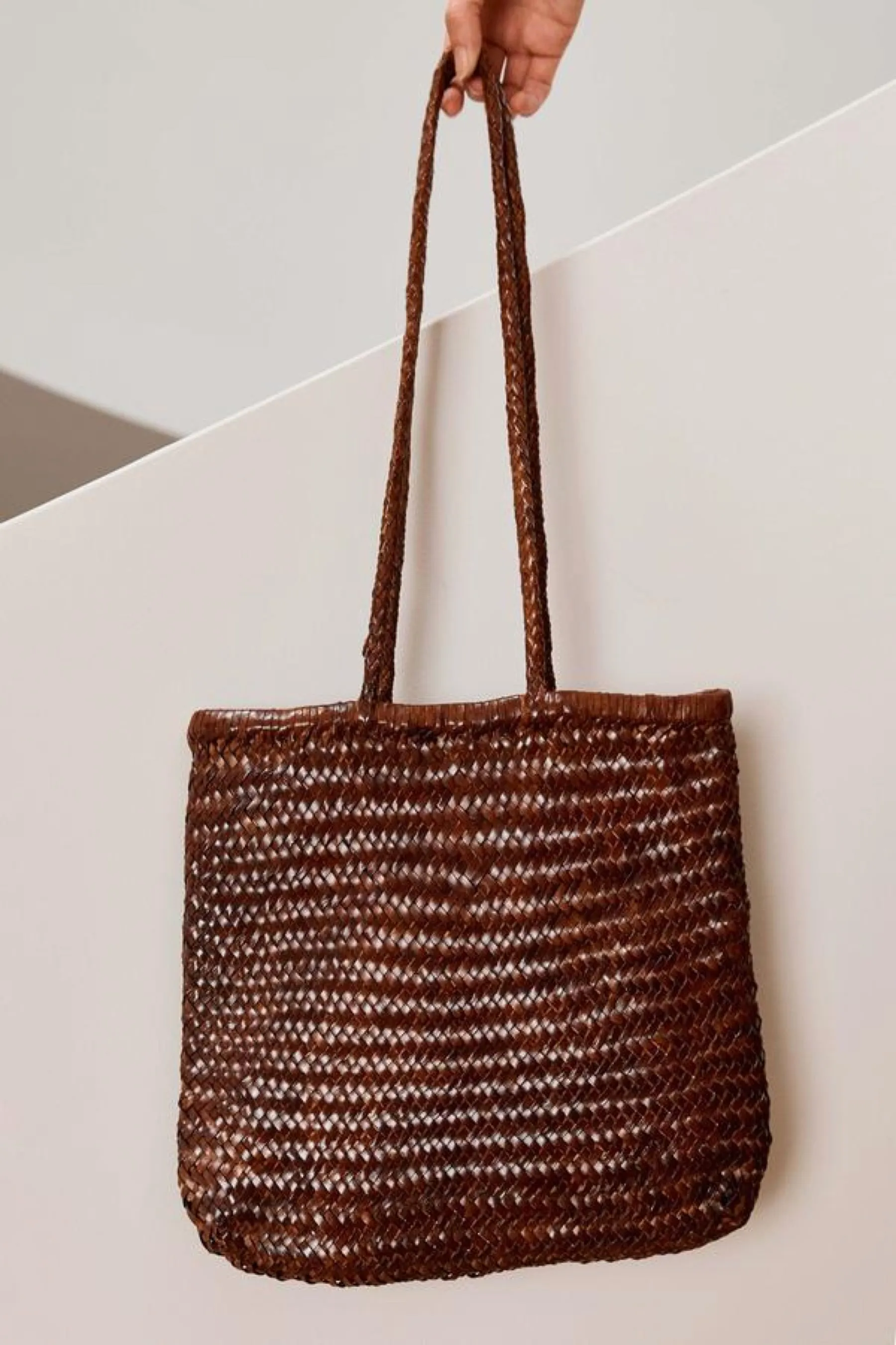 Antique Tan Bagu Tote