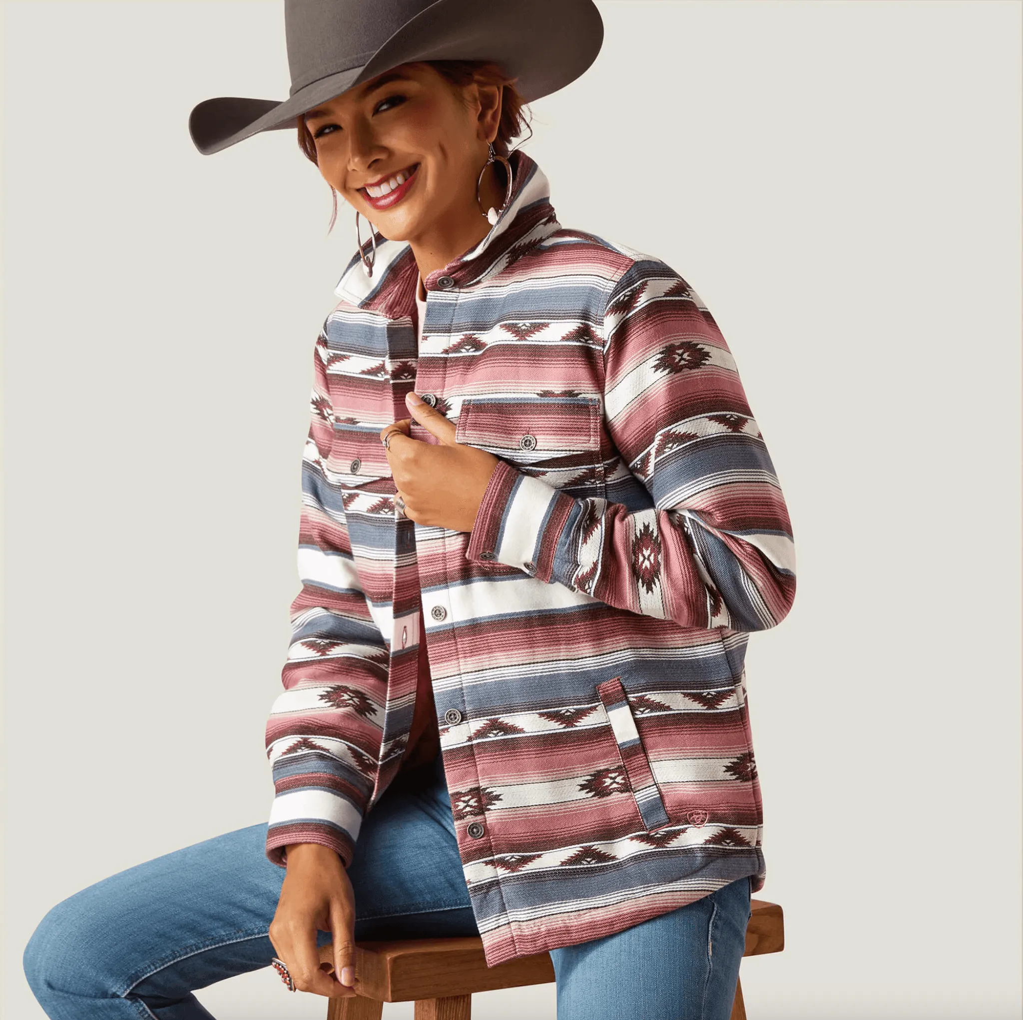 Ariat Women's Serape Shacket Shirt Jacket 10047879