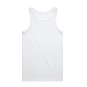 Ascolour Mens Organic Rib Singlet (5063G)