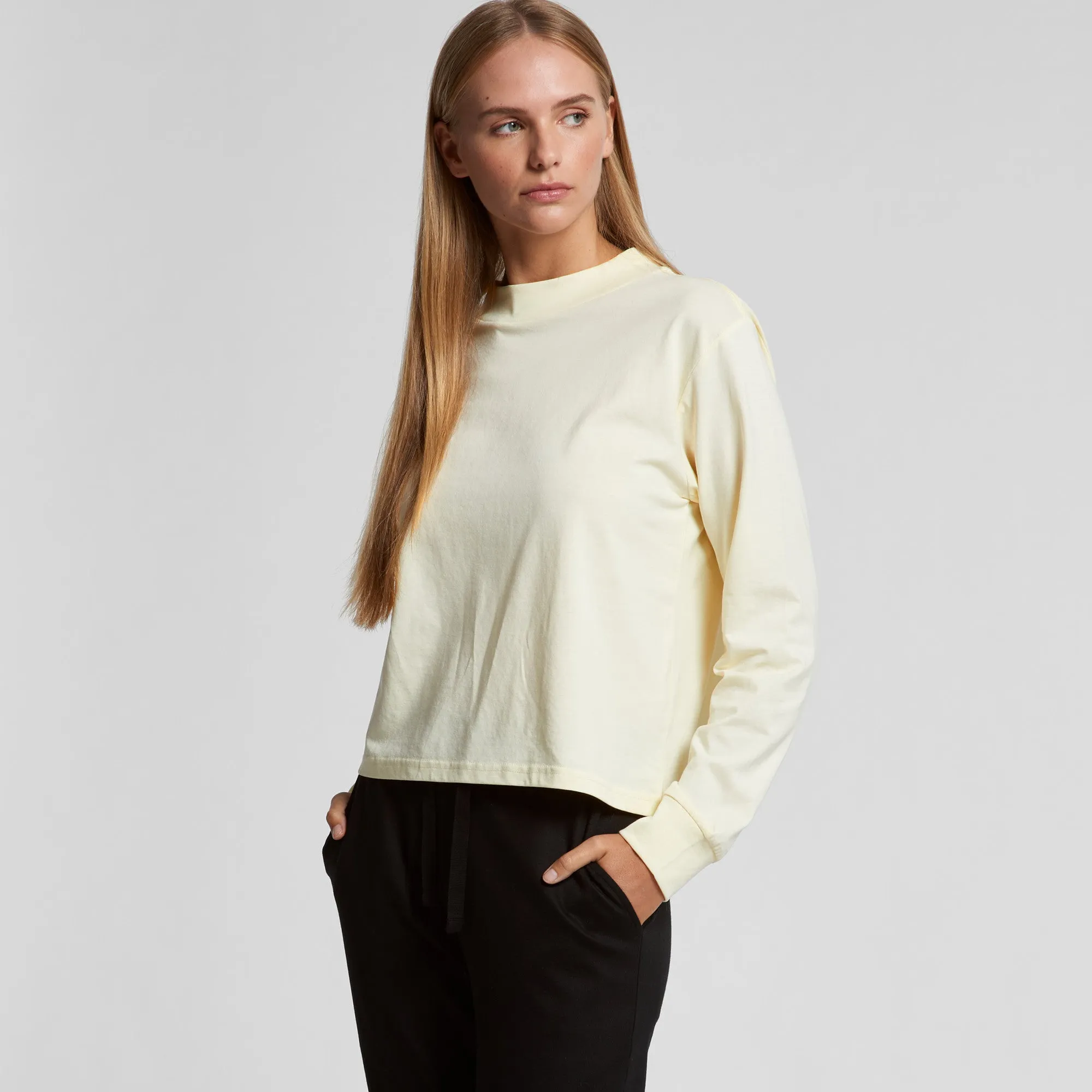 Ascolour Wo's Mock L/S Tee (4070)