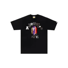 BAPE Fans Scarf College Tee 'Black' (2024)