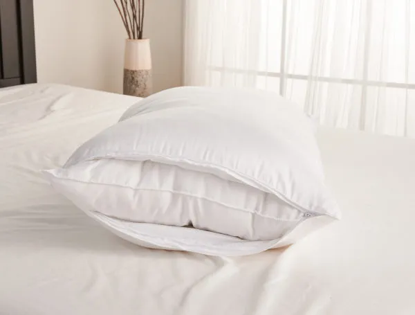 Carpenter Co. Dual Layered Comfort Pillow | Medium Support