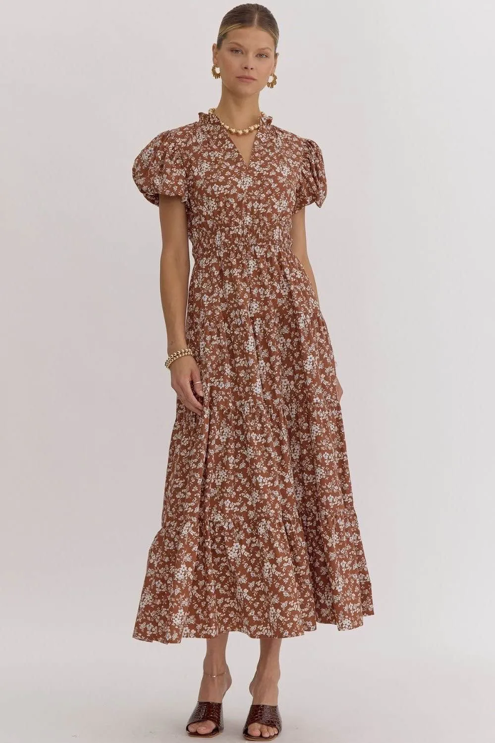 Cassidy Floral Maxi Dress