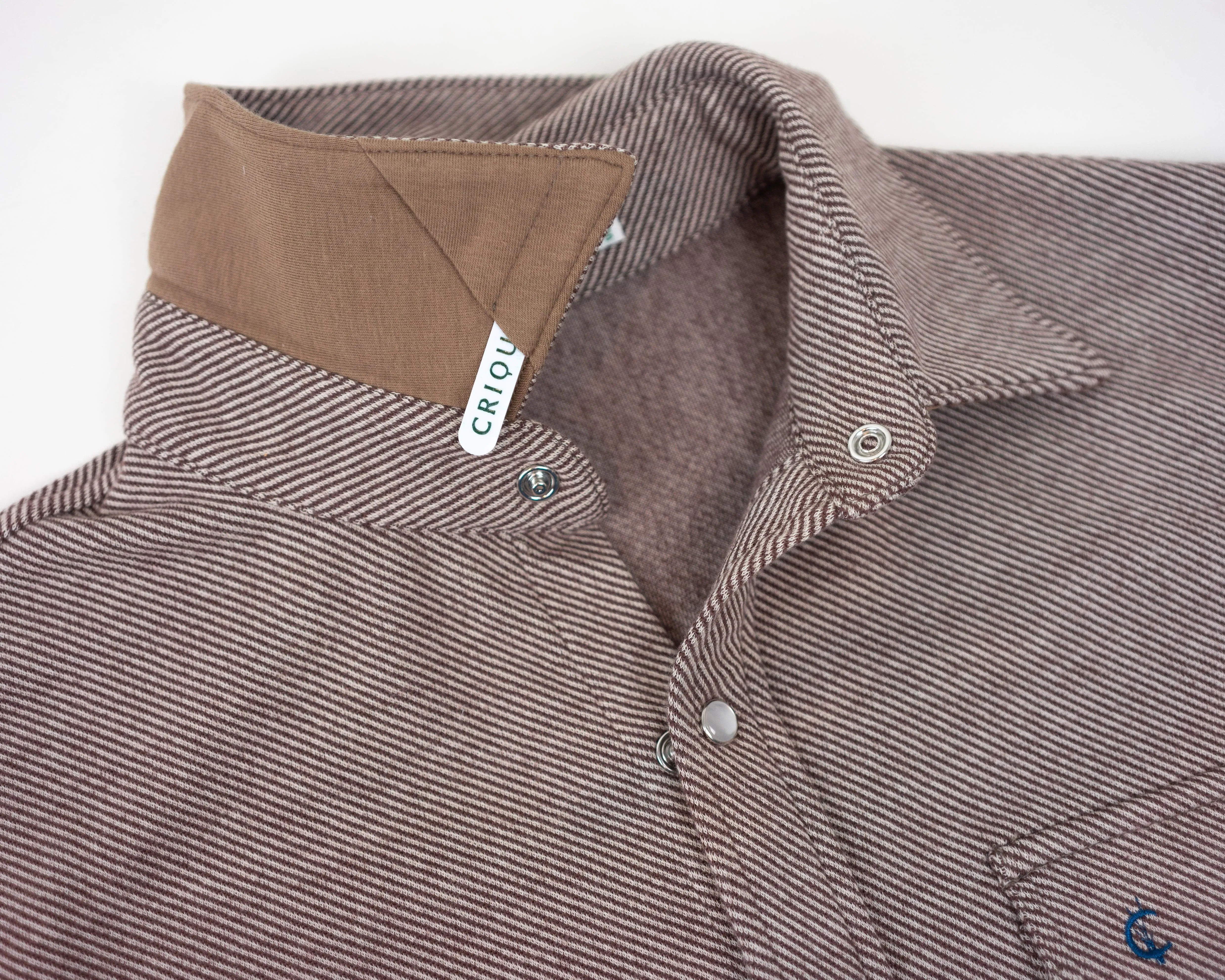 Chill-Knit Twill Pearl Snap - Bourbon