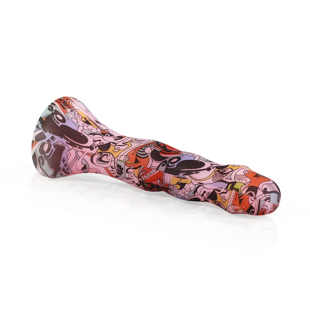 Colorful Long Anal Dildo Butt Plug - Camo Fantasy Dildos Butt Plug Prostate Massager