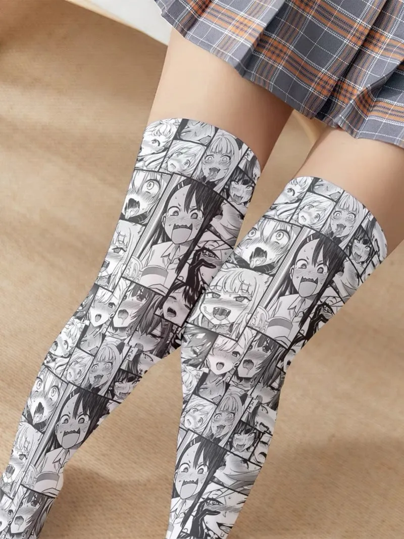 Comic Strip Ahegao Stockings