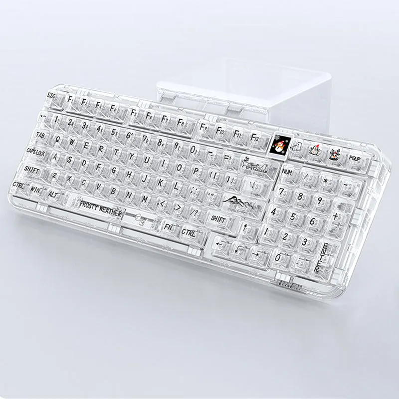 CoolKiller CK98 3-Mode Transparent Mechanical Keyboard