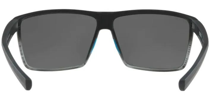 Costa Del Mar Rincon Matte Smoke Crystal Fade Frame - Gray Silver Mirror 580 Glass Lens - Polarized Sunglasses