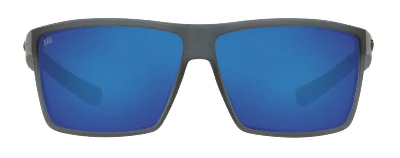 Costa Del Mar Rincon Matte Smoke Crystal Frame - Blue Mirror 580 Glass Lens - Polarized Sunglasses