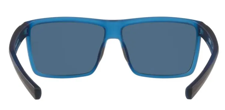 Costa Del Mar Rinconcito Matte Atlantic Blue Frame - Gray Silver Matte 580 Plastic Lens - Polarized Sunglasses