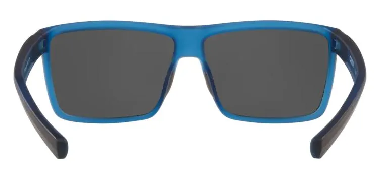 Costa Del Mar Rinconcito Matte Atlantic Blue Frame - Gray Silver Mirror 580 Glass Lens - Polarized Sunglasses