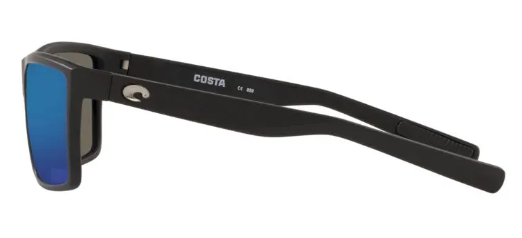 Costa Del Mar Rinconcito Matte Black Frame - Blue Mirror 580 Glass Lens - Polarized Sunglasses