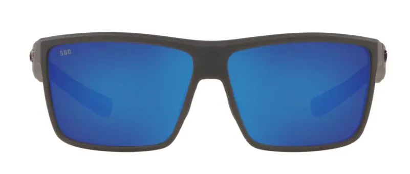 Costa Del Mar Rinconcito Matte Gray Frame - Blue Mirror 580 Glass Lens - Polarized Sunglasses