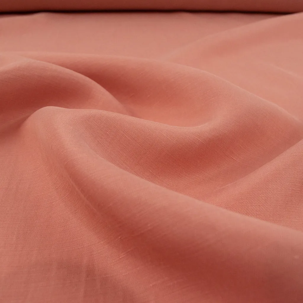 Cupro Linen Tencel - Peach