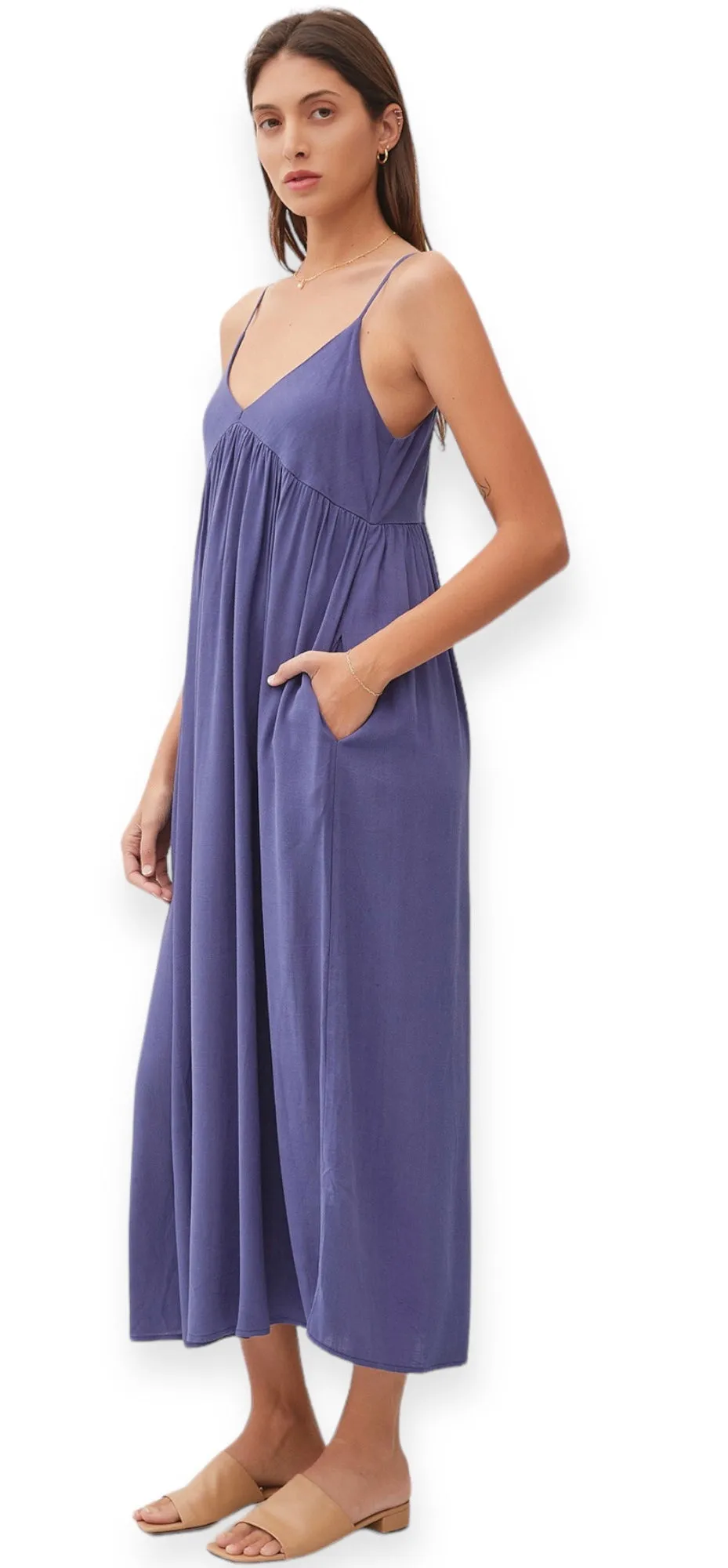 Cypress Maxi Dress- Blue