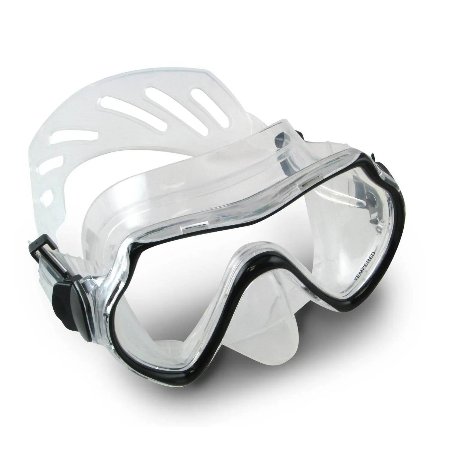 Deep See Mistique Single Lens Scuba Dive Mask