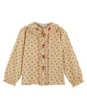 Emile et Ida Sand Poppy Blouse