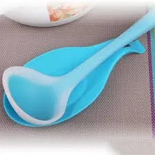 Generic Silicone Heat Resistant Spoon Fork Mat Rest Utensil Spatula Holder Kitchen Tool 1pc