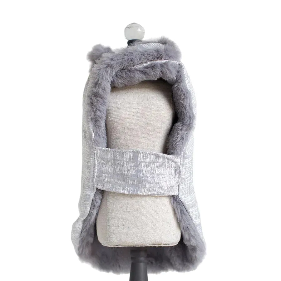 Gia Dog Coat Silver