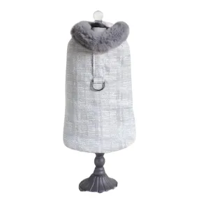 Gia Dog Coat Silver