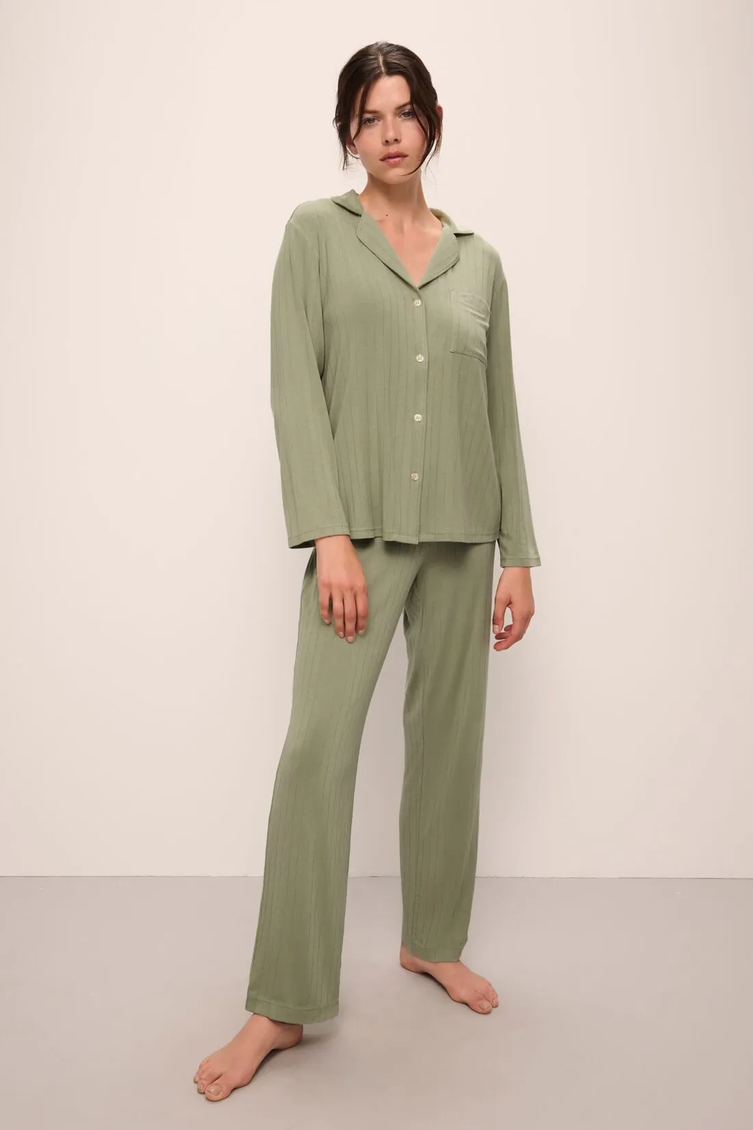 Gisele TENCEL™ Modal Rib Long PJ Set