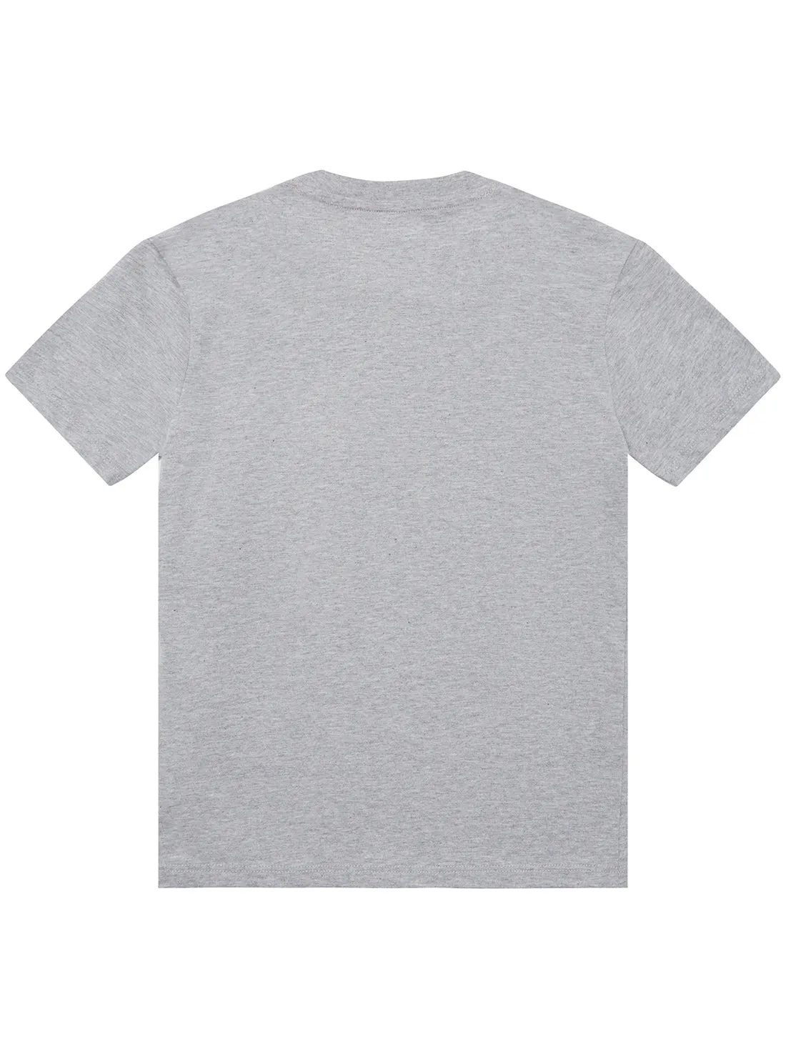 Grey Henley Short Sleeve T-Shirt (2-7)