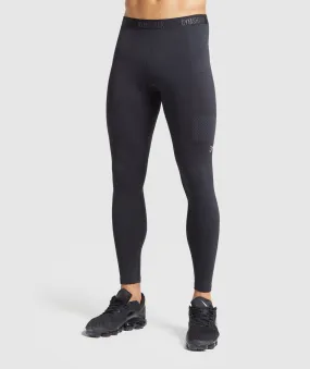 Gymshark Vital Seamless Leggings - Black Marl