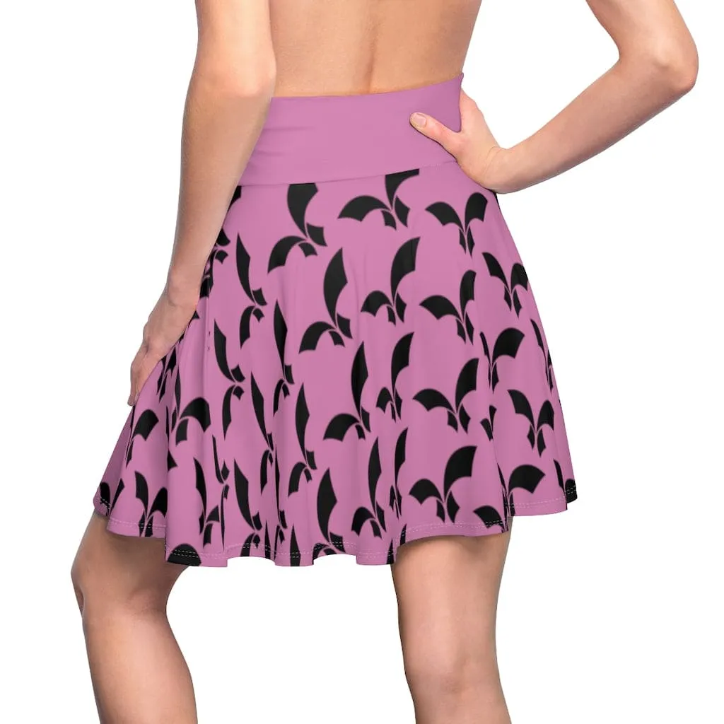 High Waist Print Fikafuntimes Mini Sport Skirt