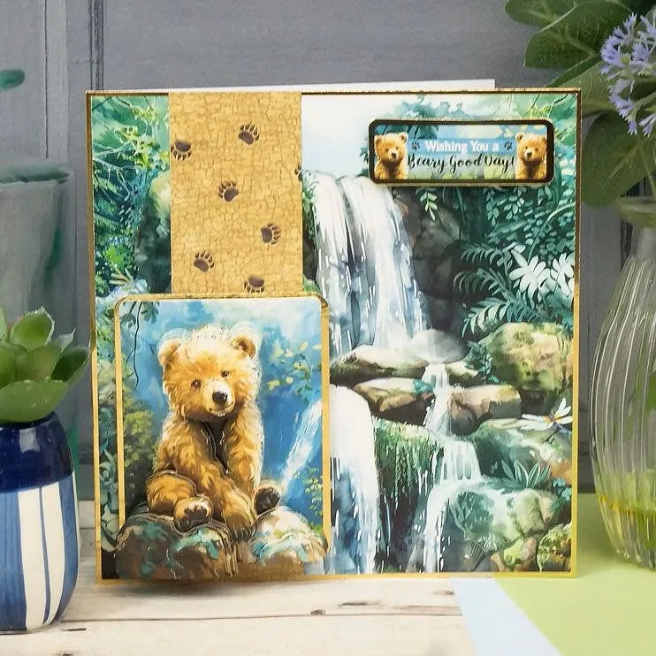 Hunkydory A Beary Good Day Decoupage Topper Sheet