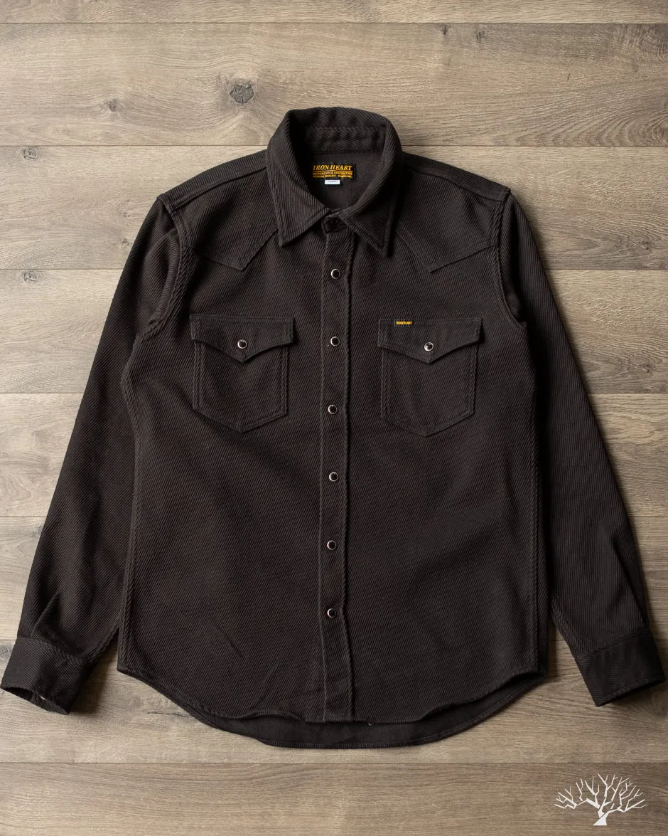 IHSH-234-BLK - Kersey Western Shirt - Black