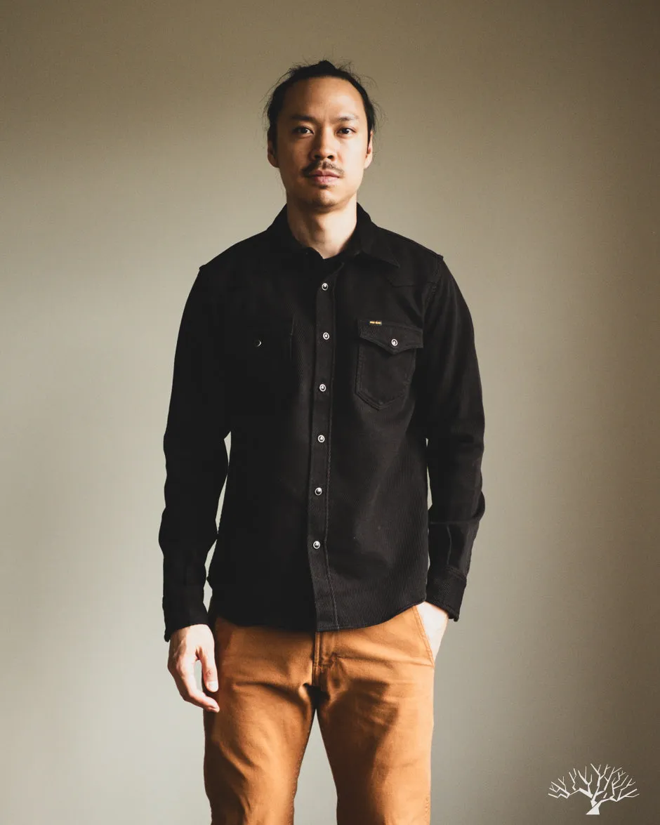 IHSH-234-BLK - Kersey Western Shirt - Black