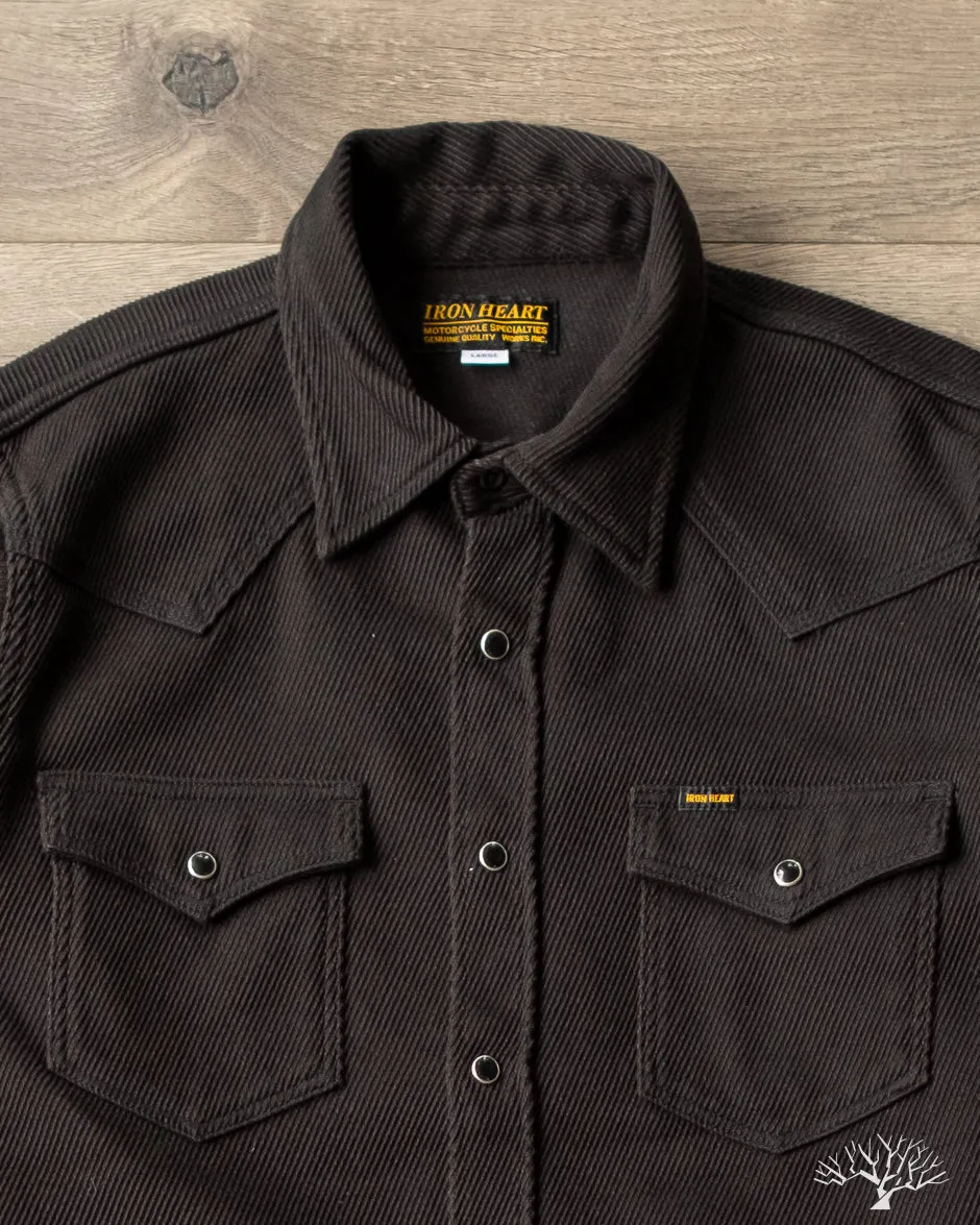 IHSH-234-BLK - Kersey Western Shirt - Black