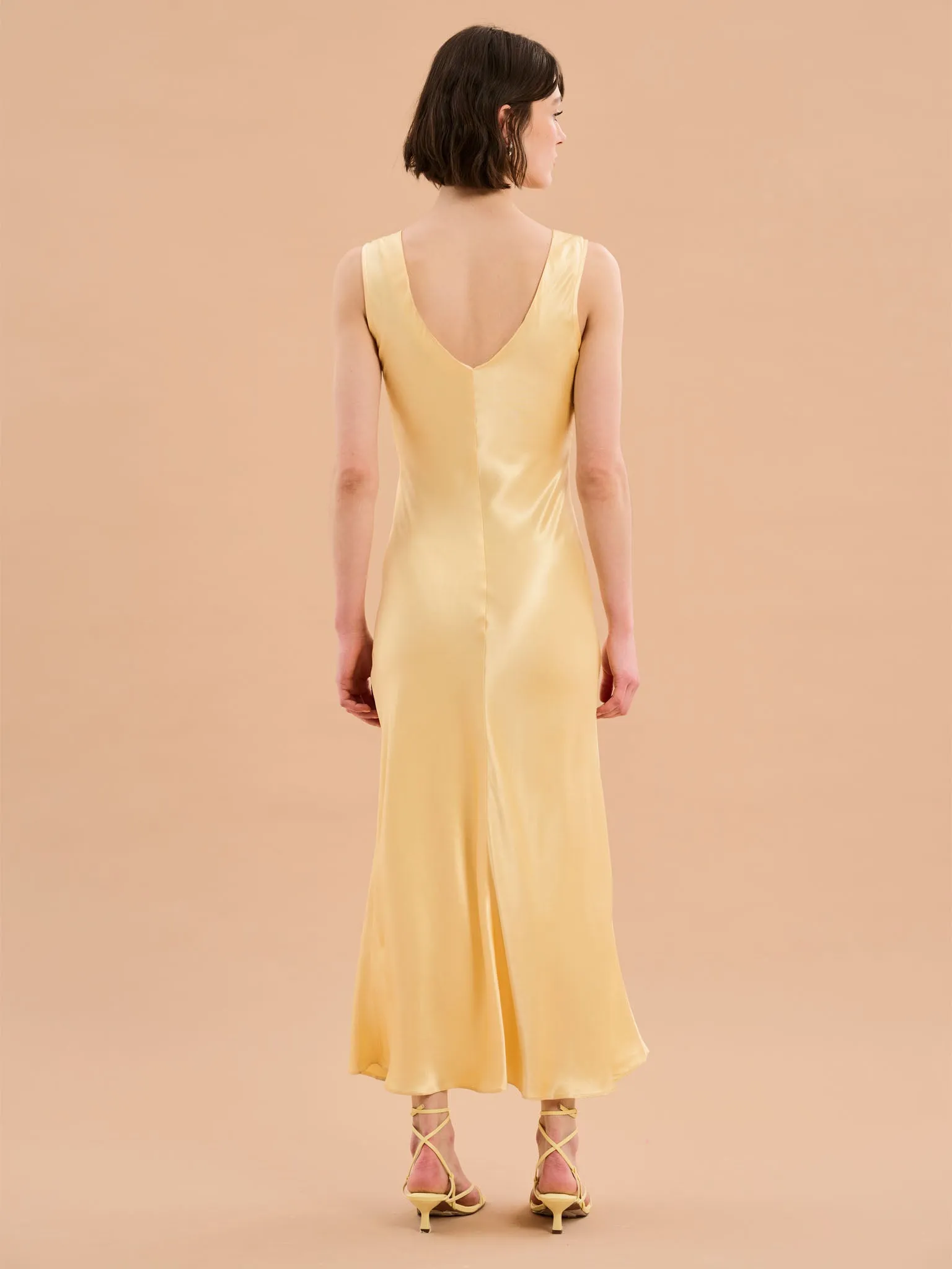 Iris Maxi Dress in Yellow