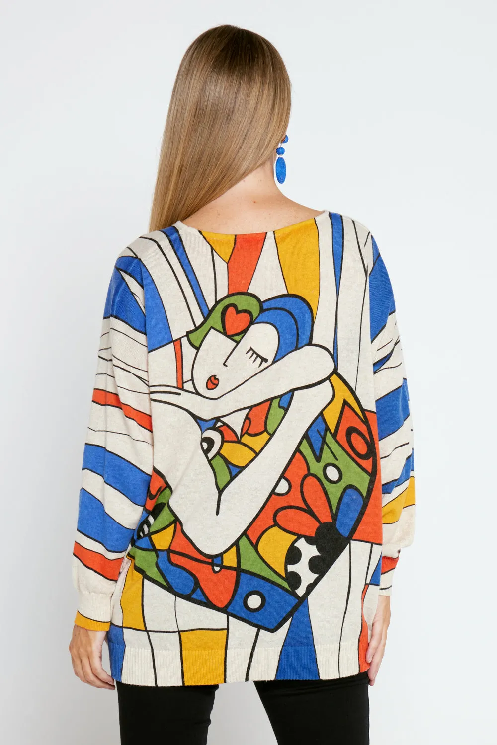 Jasper Knit Top - Lady Mondrian