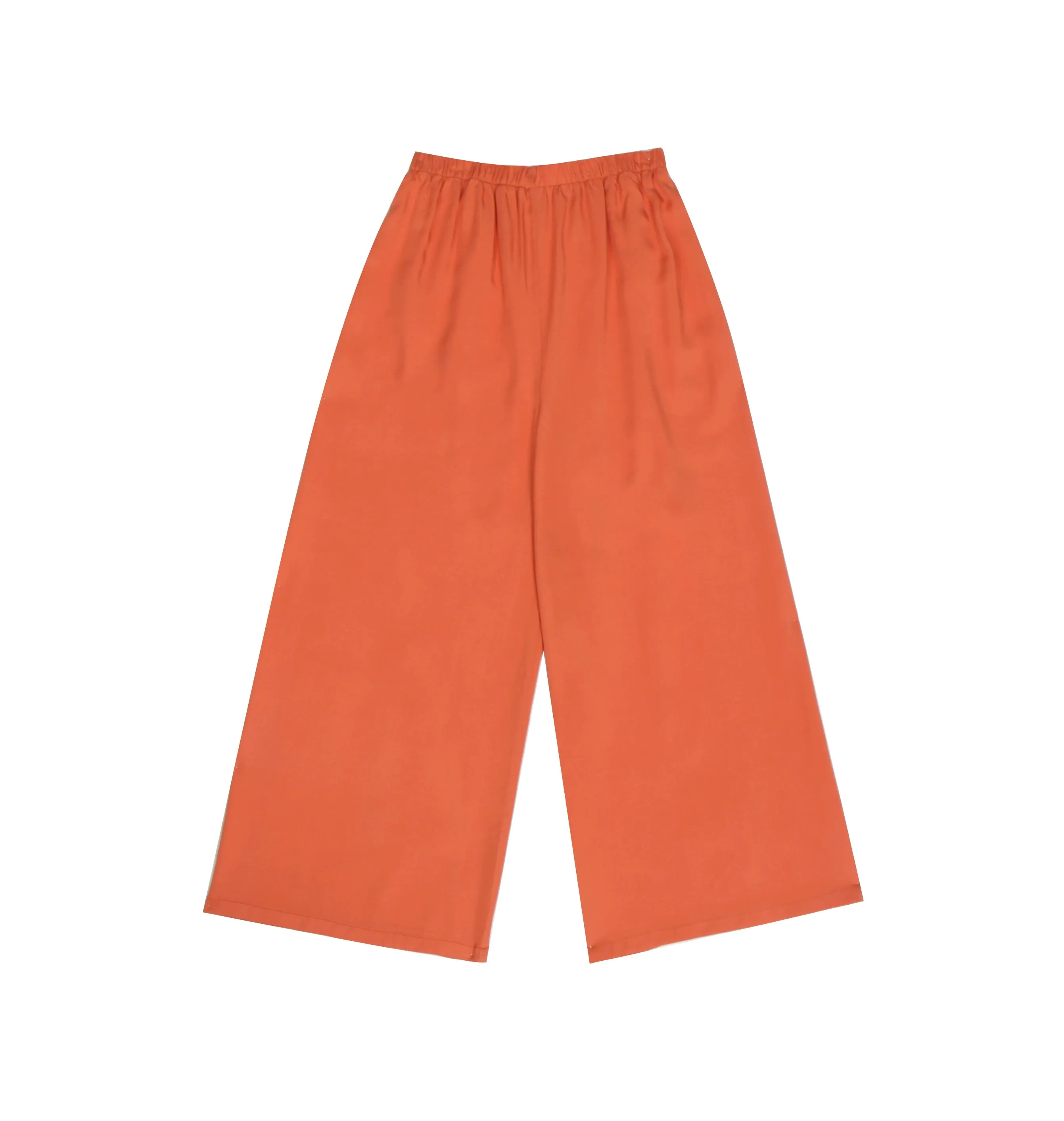 Jüzi Qishui 橘子汽水 Orange Soda Modernized Song Dynasty Beizi & Double Layered Trousers Set