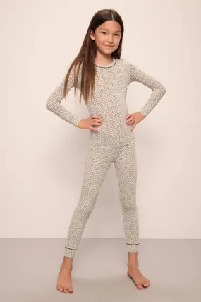 Kids Printed TENCEL™ Modal Unisex Long PJ Set