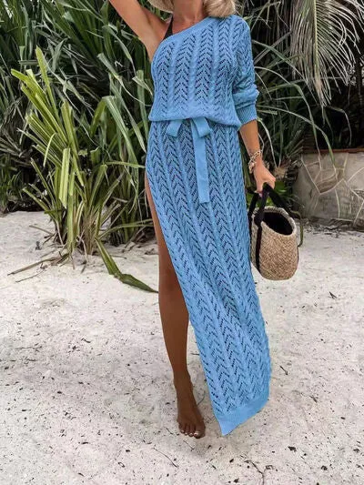 Knit Beach Maxi Dress