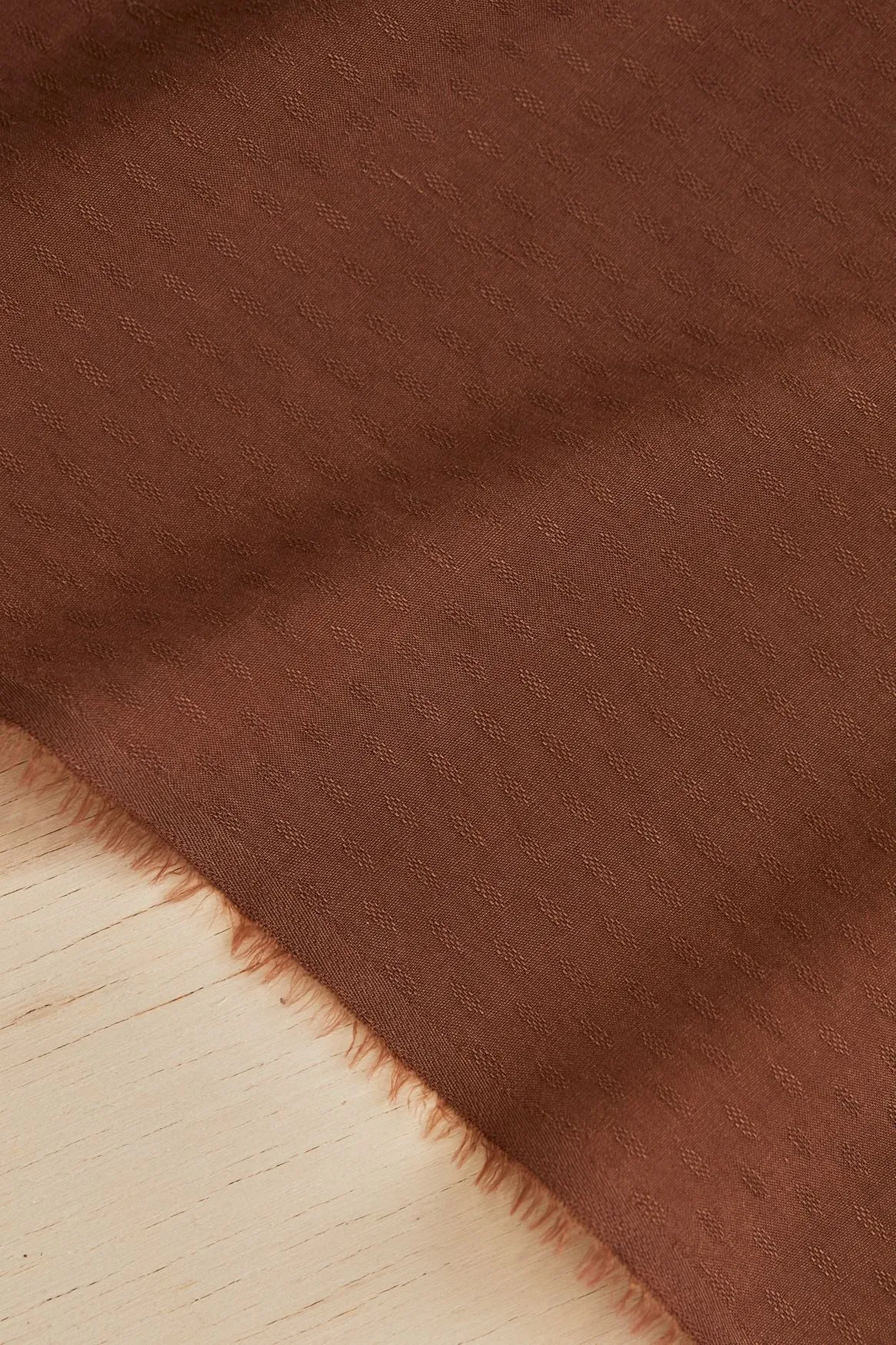 Light Diamond Jacquard with TENCEL™ fibres - Pecan - Meet Milk