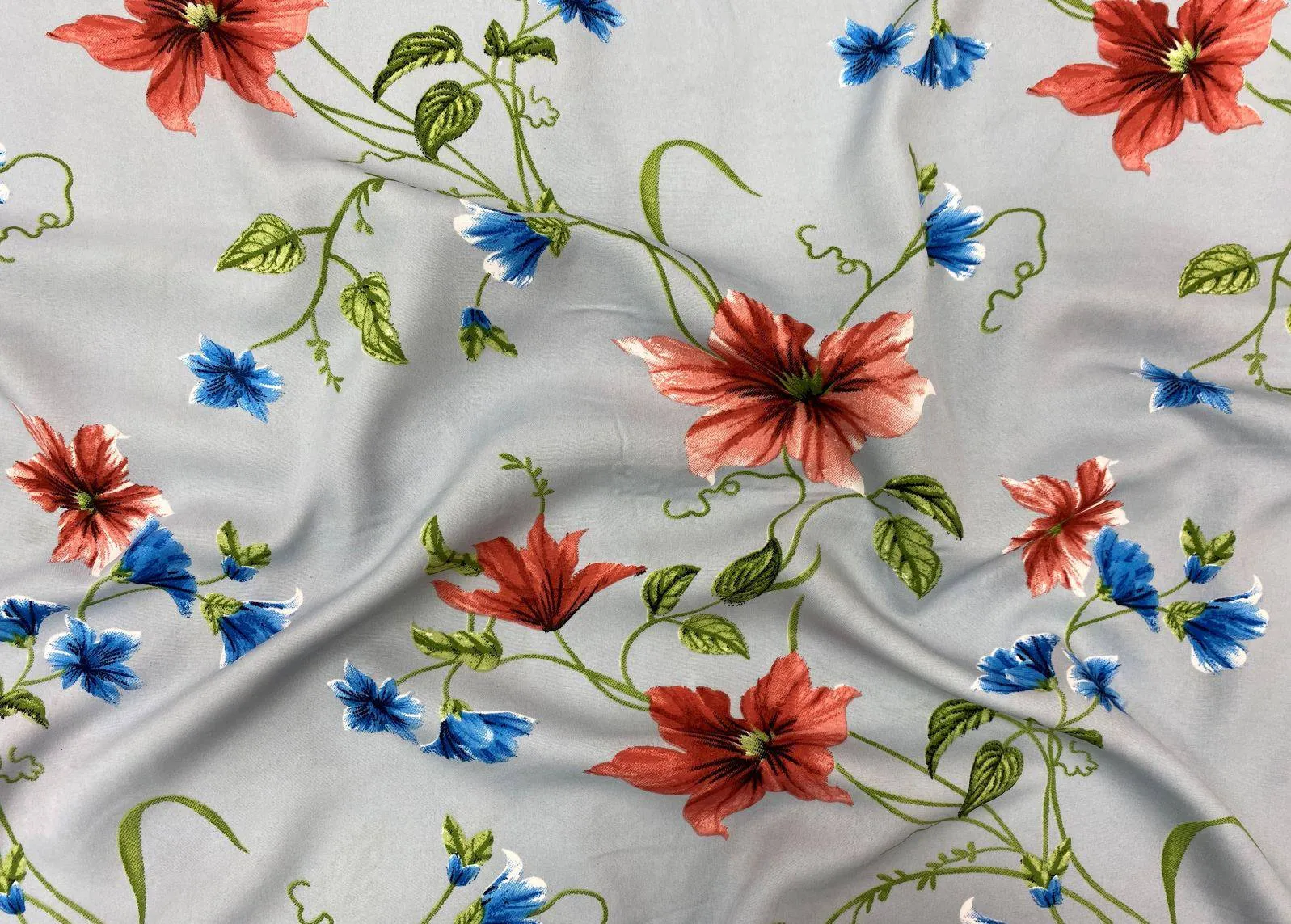 Magnificent Flower  - Clearance Printed Crepe