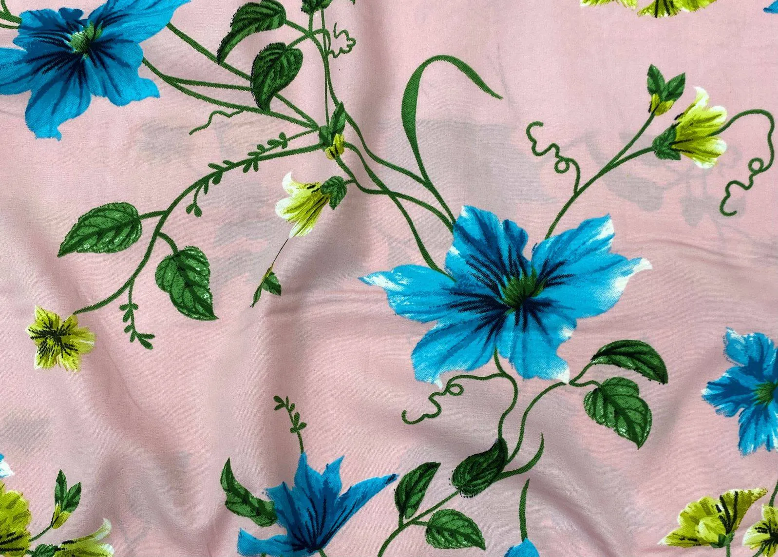 Magnificent Flower  - Clearance Printed Crepe