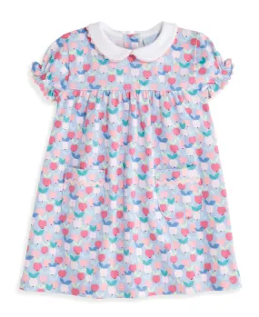 Marta Dress | Blue Orchard (12M)