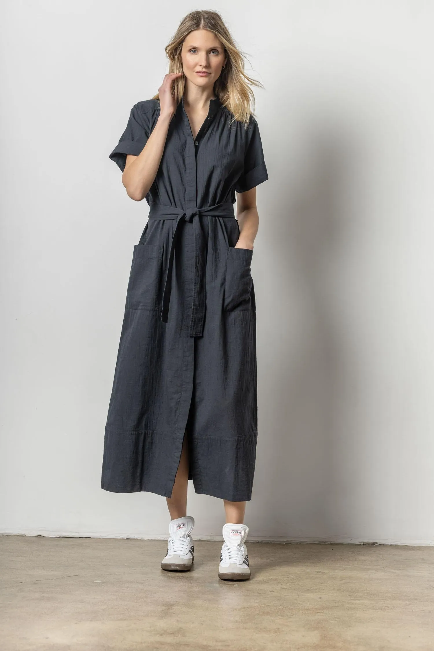 Maxi Button Down Dress