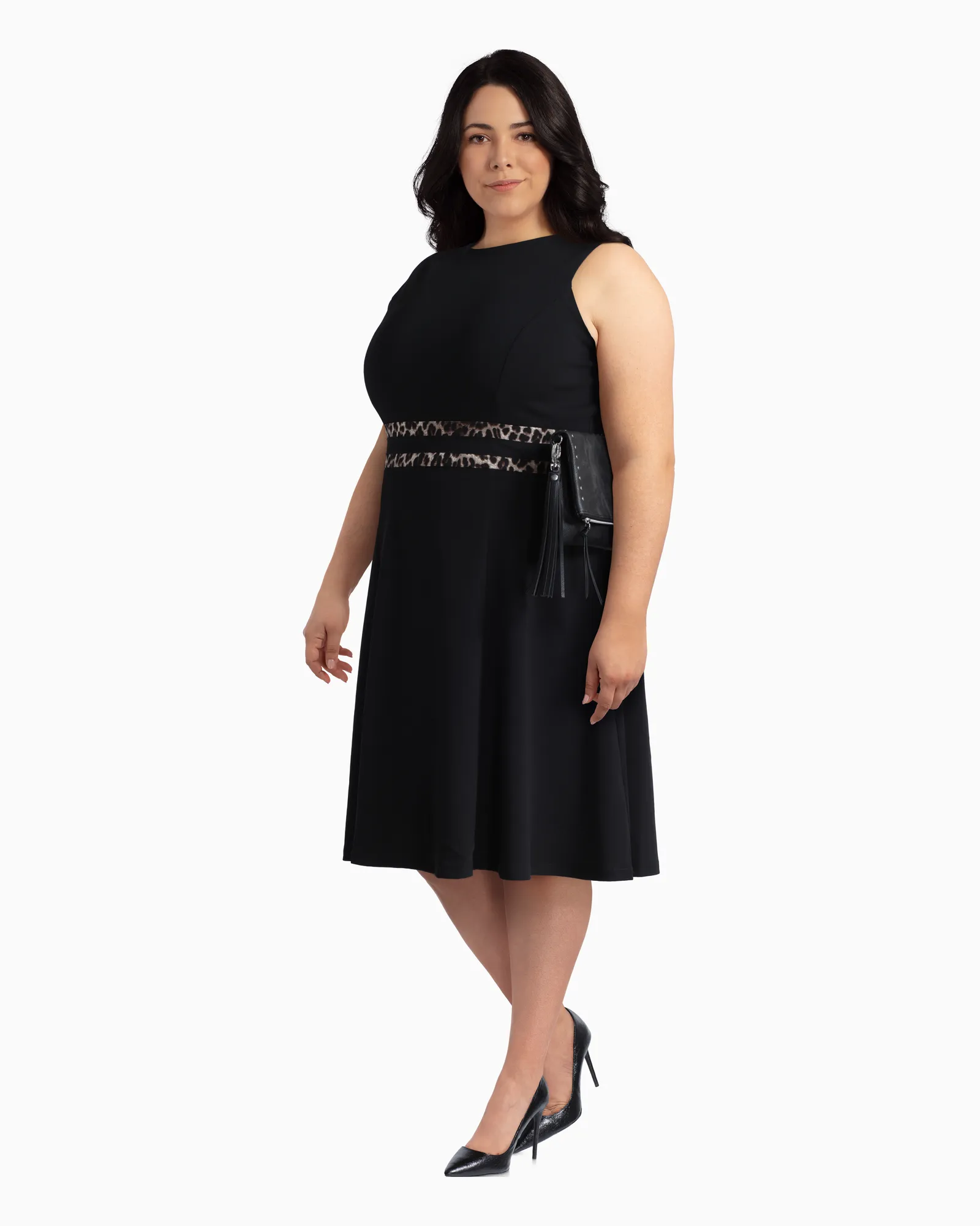 Monterey A-Line Dress | Black