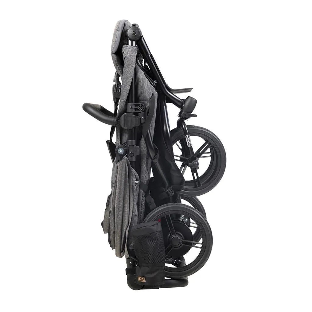 Mountain Buggy Duet Luxury Herringbone Double Stroller - With Carrycot Plus Bundle