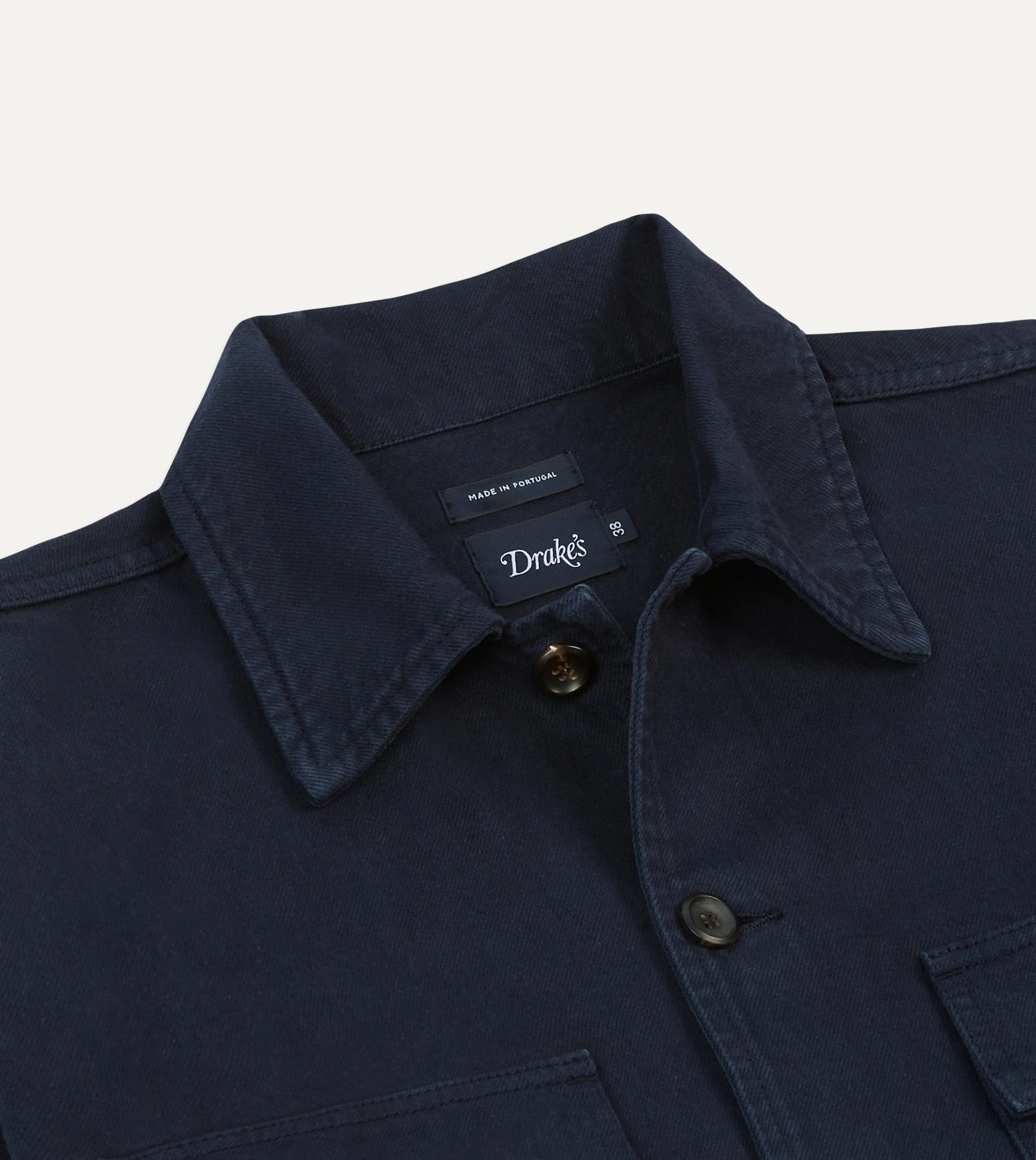 Navy Cotton Field Shirt