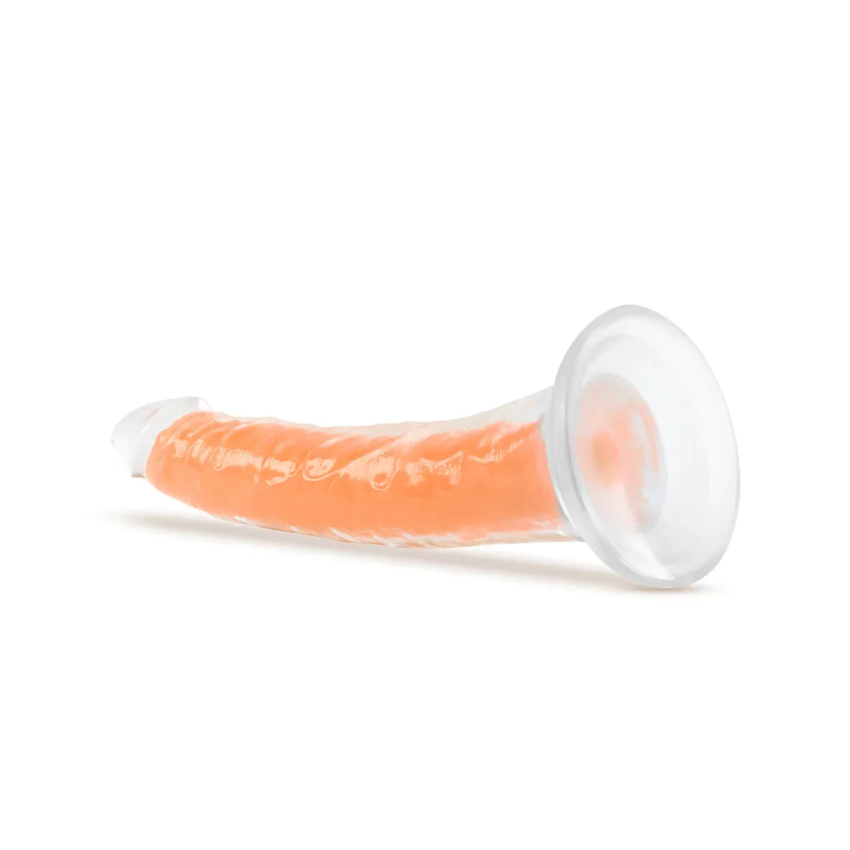 Neo Elite Lavo Glow In The Dark Neon Orange 7.5-Inch Long Dildo