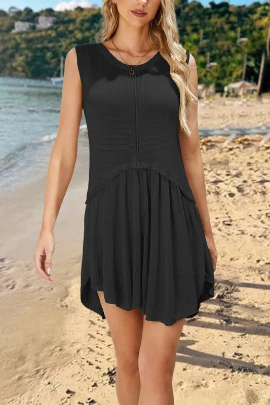 On The Beach Knit Sleeveless Dress